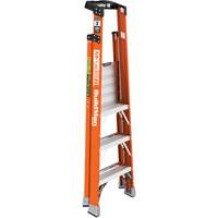 Metaltech E-PSFB3T1A Safespace Platform Step Ladder, 3', 300 lbs. Cap.