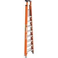 Metaltech E-PSFB8T1A Safespace Platform Step Ladder, 8', 300 lbs. Cap.