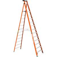 Metaltech E-PSFB12T1A Safespace Platform Step Ladder, 12', 300 lbs. Cap.
