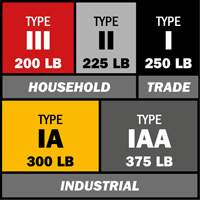 Metaltech E-SLA10TT2 Step Ladder with Paint Tray, 10', Aluminum, 225 lbs. Capacity, Type 2