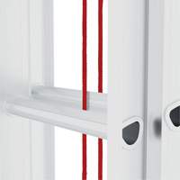 Metaltech E-ELA20T3 &eacute;chelle coulissante Jobsite Series, Cap 200 lb, 20' h, Calibre 3