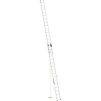 Metaltech E-ELA32T2 Jobsite Series Extension Ladder, 225 lbs. Cap., 32' H, Grade 2