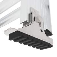 Metaltech E-ELA20T1 &eacute;chelle coulissante Jobsite Series, Cap 225 lb, 32' h, Calibre 1