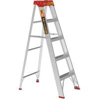 Metaltech E-SLA5T3 Step Ladder, 5', Aluminum, 200 lbs. Capacity, Type 3