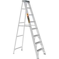 Metaltech E-SLA8T2 Step Ladder, 8', Aluminum, 225 lbs. Capacity, Type 2