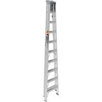 Metaltech E-SLA10TT2 Step Ladder with Paint Tray, 10', Aluminum, 225 lbs. Capacity, Type 2