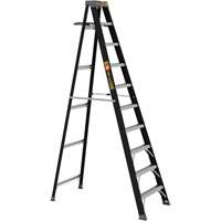 Metaltech E-SLF10TT1 Escabeau avec plateau &agrave; peinture, 10', Fibre de verre, Capacit&eacute; 250 lb, Type 1