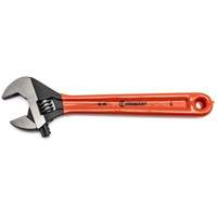 Crescent Adjustable Wrenches, 12" L, 1-1/2" Max Width, Black  VE057 | TENAQUIP