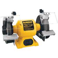 DEWALT DW758 Heavy-Duty Bench Grinder, 8" Wheel Diameter, 3/4 HP, 3600 RPM