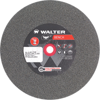 Walter Surface Technologies 12E537 Bench Grinding Wheels, 8" x 7/8", 1" Arbor, 1