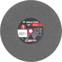 Walter Surface Technologies 12E643 Bench Grinding Wheels, 10" x 1", 1" Arbor, 1