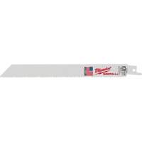 Milwaukee 48-00-5193 Sawzall&reg; Reciprocating Saw Blade, Bi-Metal, 10-14 TPI, 8" L x 5/8" W