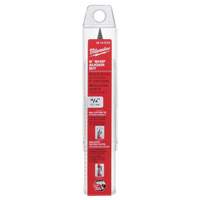 Milwaukee 48-13-0753 Longue m&egrave;che h&eacute;licoidale pour perceuse, Diam&egrave;tre de 3/4", Cannelure 3", Tige 7/16" hexagonal