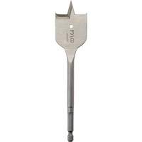 Milwaukee 48-27-1371 Flat Boring Bit, 1-3/8" Diameter, 1/4" Hex Shank, 6-3/4" Length