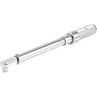 Proto J6005C Fixed Head Micrometer Torque Wrench, Click, 3/8" Square Drive, 16-80 ft-lbs.