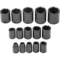 Proto J74104 Socket Set, 6 Pcs, Impact, 1/2" Drive Size