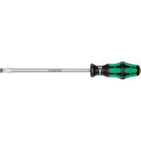 Wera Tools 05110104001 Tapered Slotted Screwdriver, 3/8", 12" L, Plastic Handle