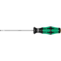 Wera Tools 05008015001 Slotted Screwdriver, 3.5 mm Tip, Round, 7-1/8" L, Plastic Handle