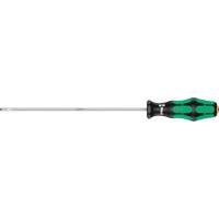 Wera Tools 05110006001 Slotted Screwdriver, 5/32" Tip, Round, 12" L, Plastic Handle