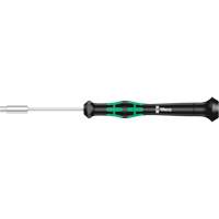 Wera Tools 05118114001 Micro Socket Screwdriver, 3.0 mm Drive, 6-3/16" L, Non Magnetic