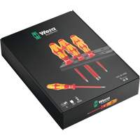 Wera Tools 05006145001 Insulated Screwdriver Set, 1000 V, 6 Pcs