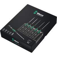 Wera Tools 5118152001 Micro Series Screwdriver Set with Rack, 6 Pcs.