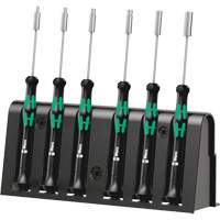 Wera Tools 5118158001 Jeu de tournevis &agrave; douille s&eacute;rie Micro, 6, Non magn&eacute;tique, M&eacute;trique