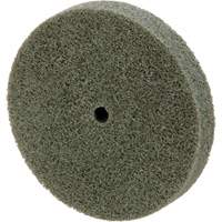 3M STA-852140 Meule homog&egrave;ne &agrave; faible densit&eacute; de s&eacute;rie 500 Standard Abrasives, 3" x 1/2", Arbre de 1/4", Grain de Moyen, Oxyde d'aluminium