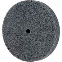 3M STA-853240 Meule homog&egrave;ne &agrave; faible densit&eacute; de s&eacute;rie 500 Standard Abrasives, 3" x 1/2", Arbre de 1/4", Grain de Fin, Carbure de silicium