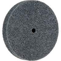 3M STA-853240 Meule homog&egrave;ne &agrave; faible densit&eacute; de s&eacute;rie 500 Standard Abrasives, 3" x 1/2", Arbre de 1/4", Grain de Fin, Carbure de silicium