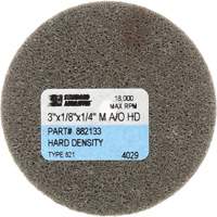 3M STA-863135 Standard Abrasives Unitized Wheel, 3" x 1/4", 1/4" Arbor, Fine Grit, Aluminum Oxide