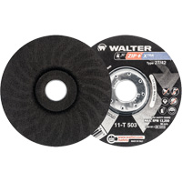 Walter Surface Technologies 11T503 Zip+ Right Angle Grinder Reinforced Cut-Off Wheels, 5" x 1/16", 7/8" Arbor, Type 27, Zirconia Alumina, 12200 RPM