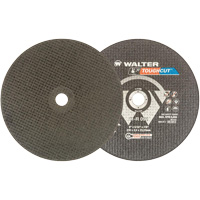 Walter Technologies Pour Surface 11R092 Meule &agrave; tronçonner renforc&eacute;e Toughcut, 9" x 3/32", Arbre de 7/8", Type 1, Oxyde d'aluminium, 6600 Tr/min