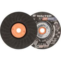 Walter Technologies Pour Surface 11T342 Meules &agrave; tronçonner renforc&eacute;es Zipcut vissables pour scies circulaires, 4-1/2" x 7/8", Arbre de 5/8"-11, Type 27, Oxyde d'aluminium, 13 300 Tr/min