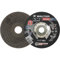 Right Angle Grinder Reinforced Cut-Off Wheels - Combo Zip™, 6" x 5/64", 7/8" Arbor, Type 27  VV472 | TENAQUIP