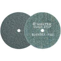 Walter Surface Technologies 07R504 QUICK-STEP BLENDEX Surface Conditioning Disc, 5" Dia., Fine Grit, Aluminum Oxide