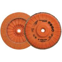 Walter Technologies Pour Surface 06A602 Disque &agrave; lamelles Turbo Enduro-Flex, 6" x 5/8"-11, Type 27S, Grain 36/60, C&eacute;ramique