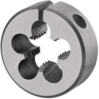 Dormer 5978010 Round Adjustable Die, 12-24 Thread, High Speed Steel
