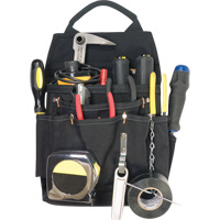 Kuny's EL-5505 Porte-outils professionnels pour &eacute;lectricien, Porte-outil multiple, Polyester, 11 Poches
