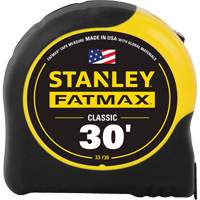 Stanley Tools 33-730THR FatMax&reg; Classic Tape Measure, 1-1/4" x 30', Imperial Graduations