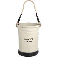 Kuny's SW-744 Heavy-Duty Buckets, 11" L x 11" W x 16" H, Canvas, Beige