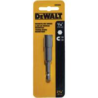 DEWALT DW2222 Nut Driver, 5/16" Tip, 1/4" Drive, 2-9/16" L, Magnetic