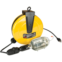 Lampes de travail avec dévidoir