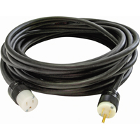 Heavy-Duty Neoprene Extension Cords, SOOW, 14/3 AWG, 15 A, 50'  XA254 | TENAQUIP