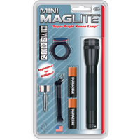 Maglite M2A01C Mini&reg; Flashlights, Incandescent, 14 Lumens, AA Batteries