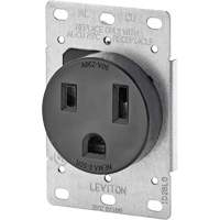 Leviton 5374-S00 Industrial Grade Flush Mount Outlet