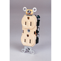 Leviton CR15-I Side-Wired Straight Blade Receptacle