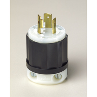 Industrial Grade Locking Device, Nylon, 20 Amps, 125 V, L5-20P  XA875 | TENAQUIP