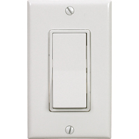 Leviton 5601-P2W Interrupteur berceau doux Decora avec basculement unipolaire