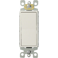 Leviton 5603-P2W Interrupteur berceau doux Decora avec basculement tripolaire